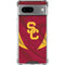 University of Southern California USC Trojans Jersey Google Pixel 7a Clear Case